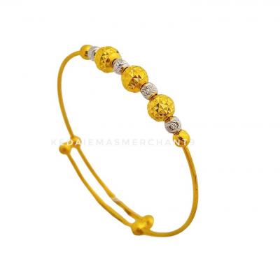 Merchant9 Gelang Kanak Kanak Bola  Chrome Adjustable