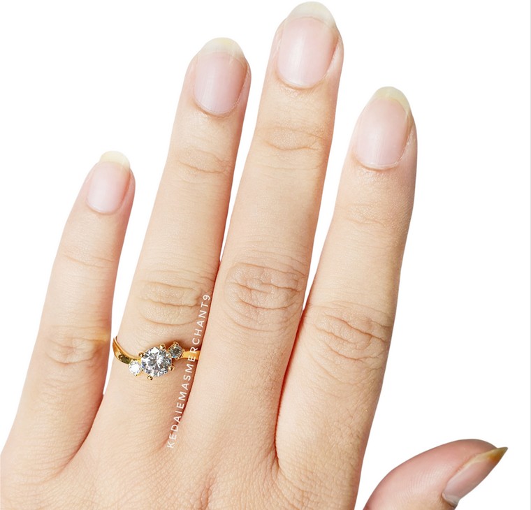 Merchant9 Cincin Emas Permata 6518