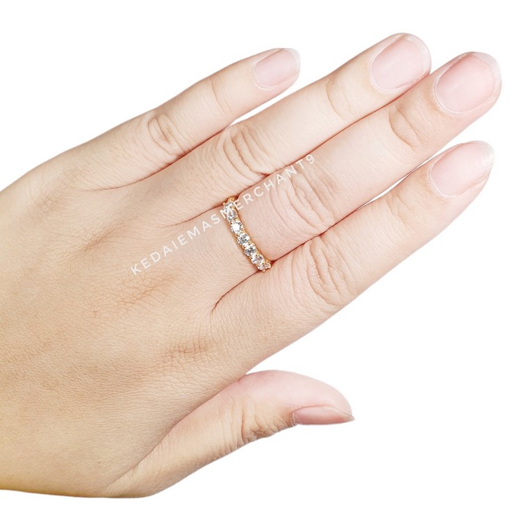 Merchant9 Cincin Emas Permata Cera 9014