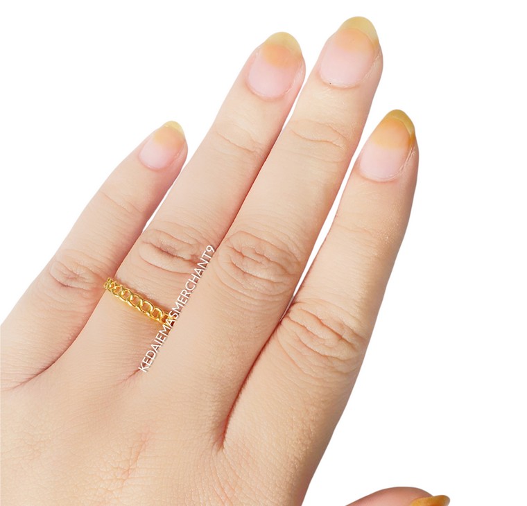 Merchant9 Cincin Emas Gajah Minimalist