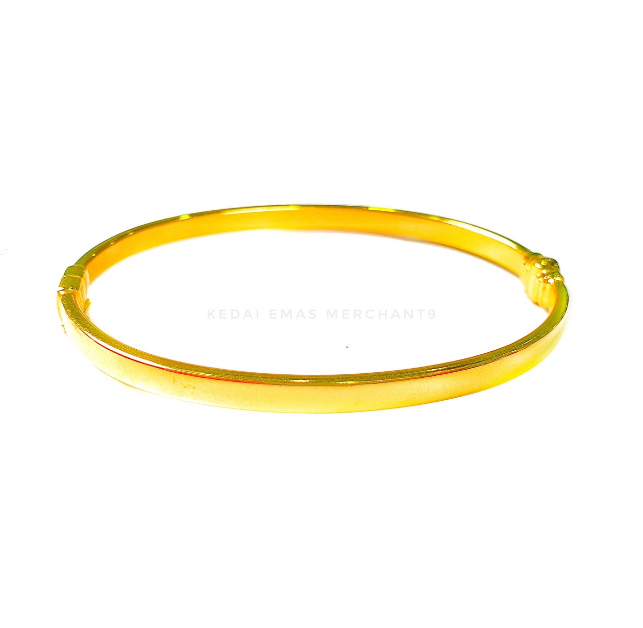 Merchant9 Gelang Plain Oval L:0.5CM