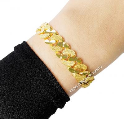 Merchant9 Rantai Tangan Gajah Pasir Padu L:0.8CM (KLIP PETAK)