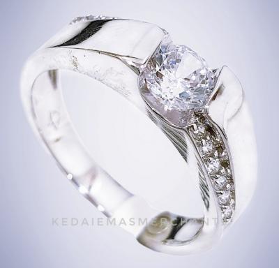 Merchant9 Cincin Perak Batu Putih 3431