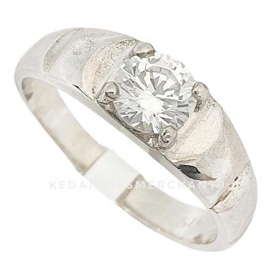 Merchant9 Cincin perak Batu Putih 3228
