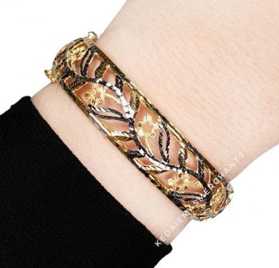 Merchant9 Gelang Bunga Kirkazon Chrome L:1.3CM