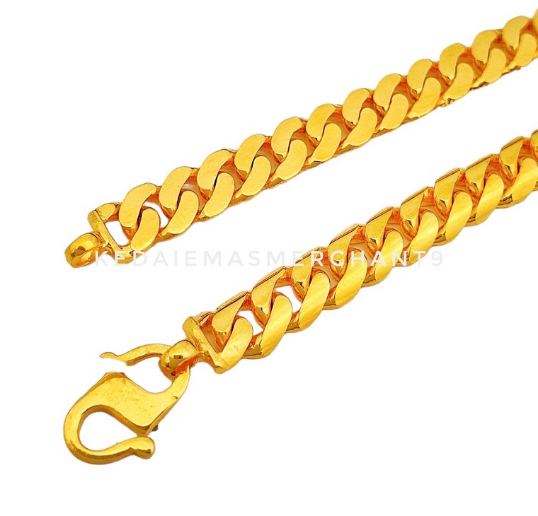 Merchant9 Rantai Tangan Benson Polish Padu L:0.6CM