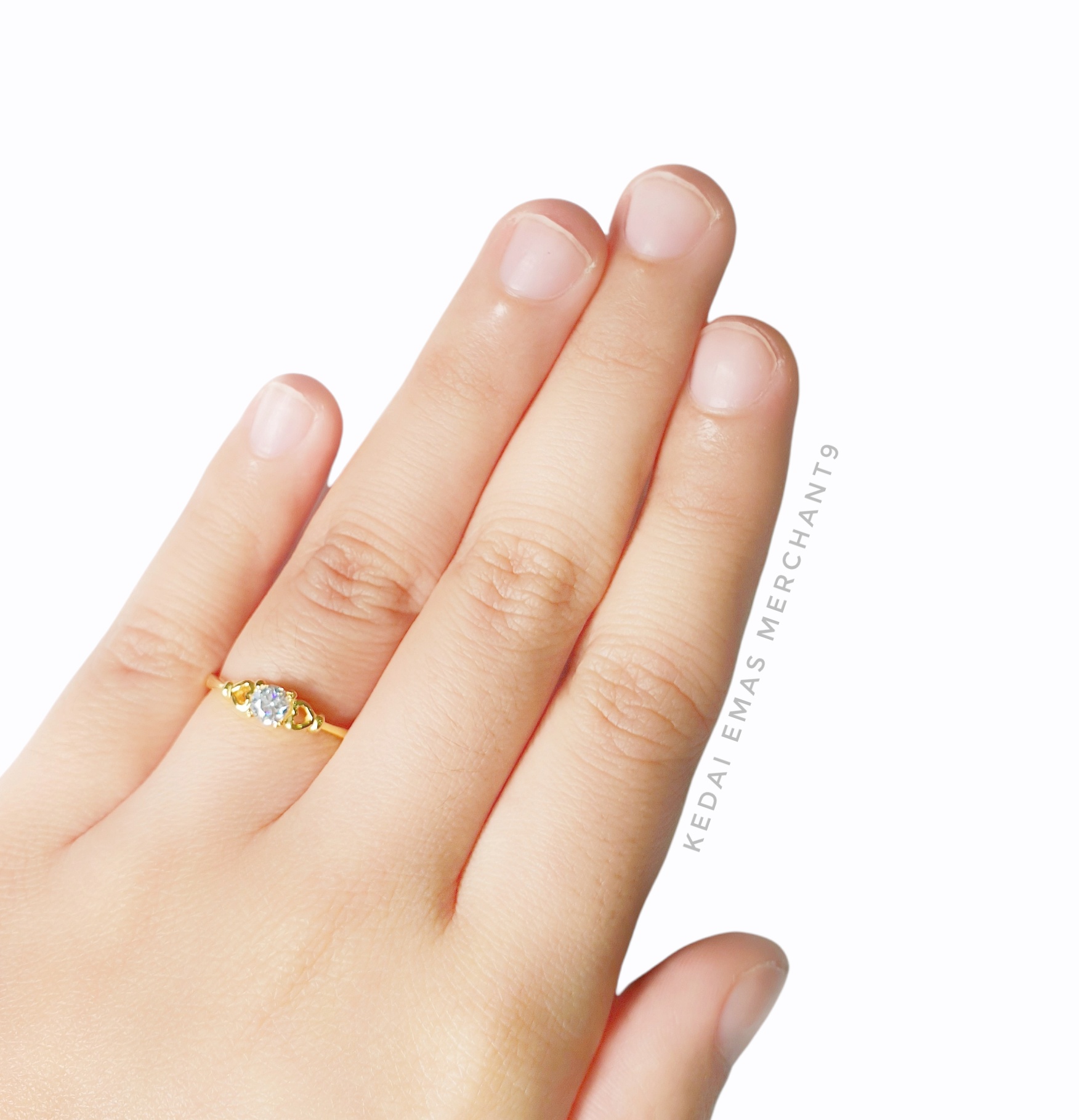 Merchant9 Cincin Emas Permata M6573