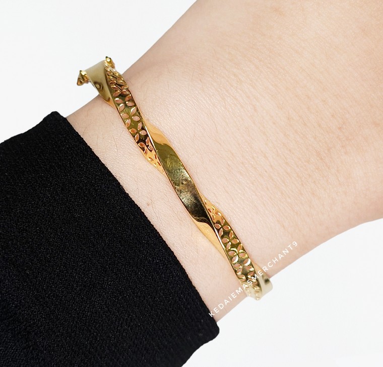 Merchant9 Gelang Twist Tanjung L:0.45CM