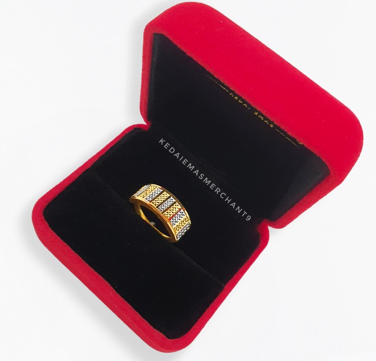 Merchant9 Cincin Emas Pulut Dakap L:0.8CM