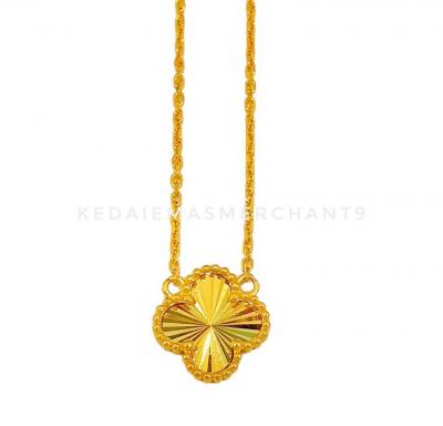 Merchant9 Rantai Leher Sauh Choker VC L:1.2CM