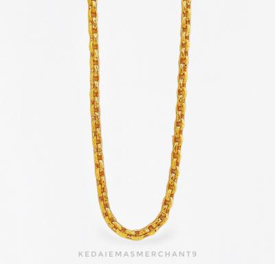 Merchant9 Rantai Leher Sauh Dimensi Pasir L:0.6CM