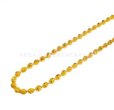 Merchant9 Rantai Kaki Biji Sawi Gold L:0.2CM