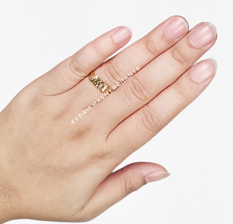 Merchant9 Cincin Emas DR Full Gold S