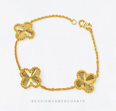 Merchant9 Rantai Tangan Sauh VC 3 Clover