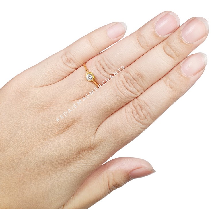 Merchant9 Cincin Emas Permata 6771