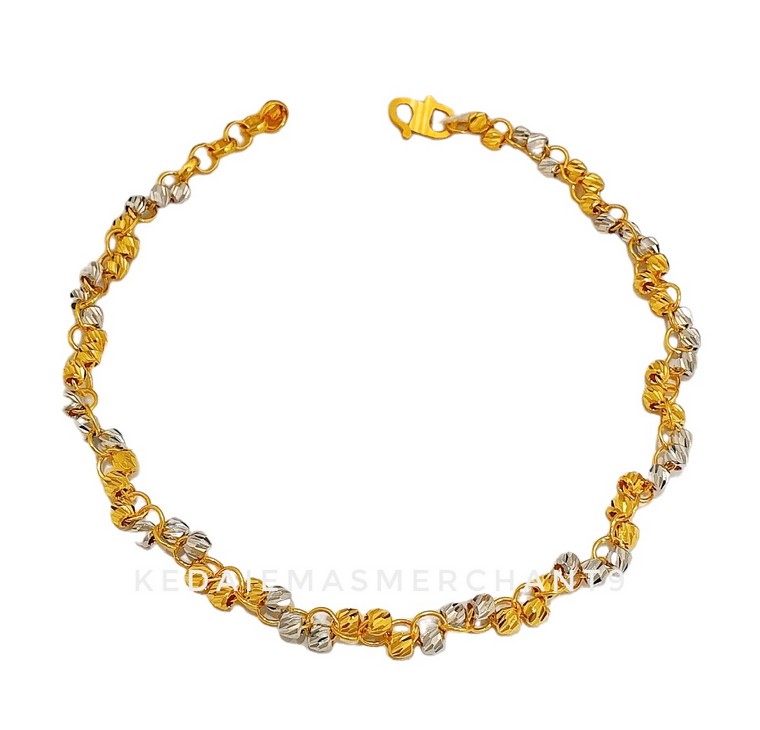 Merchant9 Rantai Tangan Anggur Chrome L:0.4CM