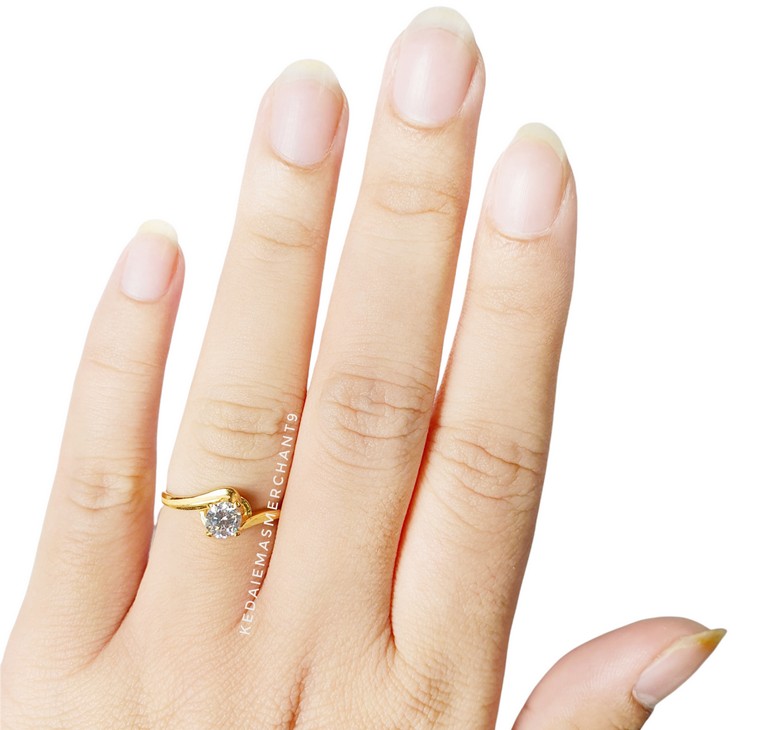 Merchant9 Cincin Emas Permata 6150