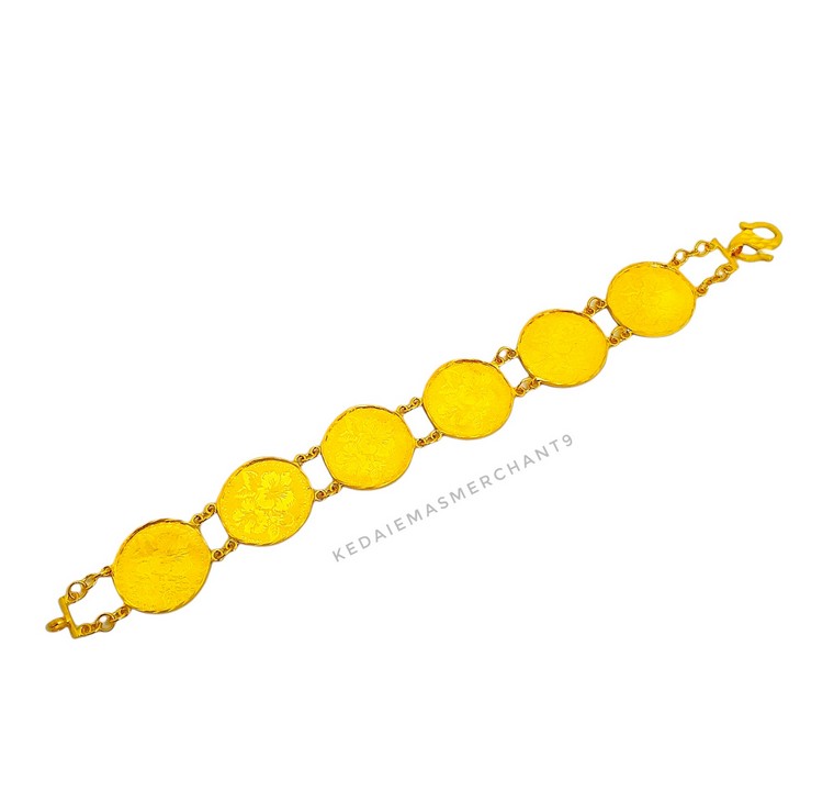 Merchant9 Rantai Tangan Syiling L:2.1CM