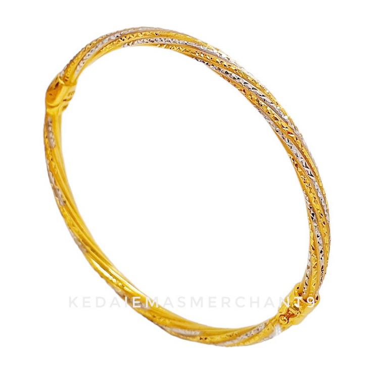 Merchant9 Gelang Twist Chrome L:0.35CM