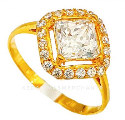 Merchant9 Cincin Emas Permata Cera CR9023