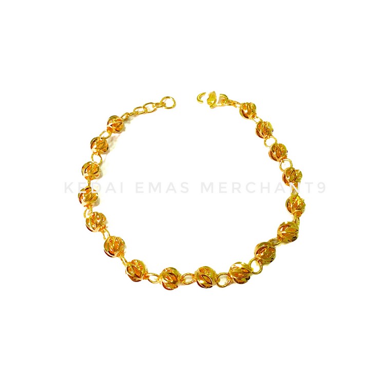 Merchant9 Rantai Tangan Candy Kerawang L:0.4CM