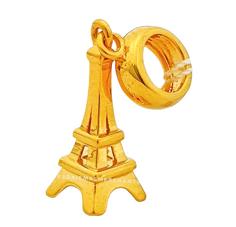 Merchant9 Charm Eiffel Tower Polish