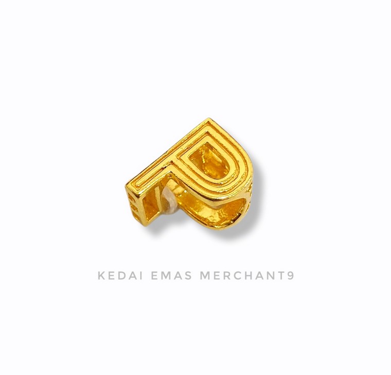 Merchant9 Beads Huruf P