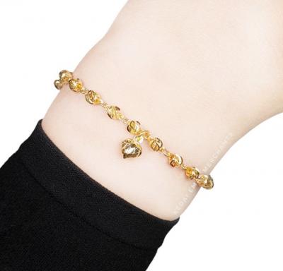 Merchant9 Rantai Tangan Candy Kerawang Gantung Love L:0.35CM