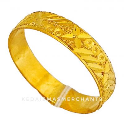 Merchant9 Cincin Emas Belah Rotan Star Bealum Dot Dot