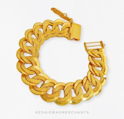 Merchant9 Rantai Tangan Coco King Cangkuk Petak L1.8CM