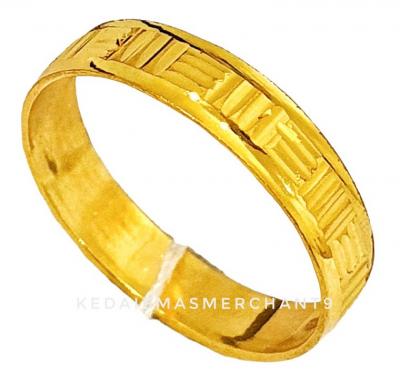 Merchant9 Cincin Emas Belah Rotan Mat