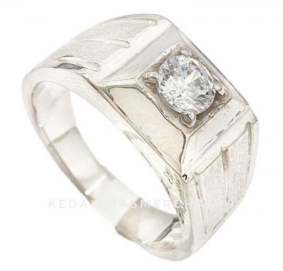 Merchant9 Cincin Perak Batu Putih A34211MD