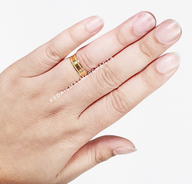 Merchant9 Cincin Belah Rotan Line Pasir