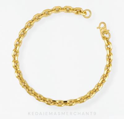 Merchant9 Rantai Tangan Sauh Polish L:0.5CM