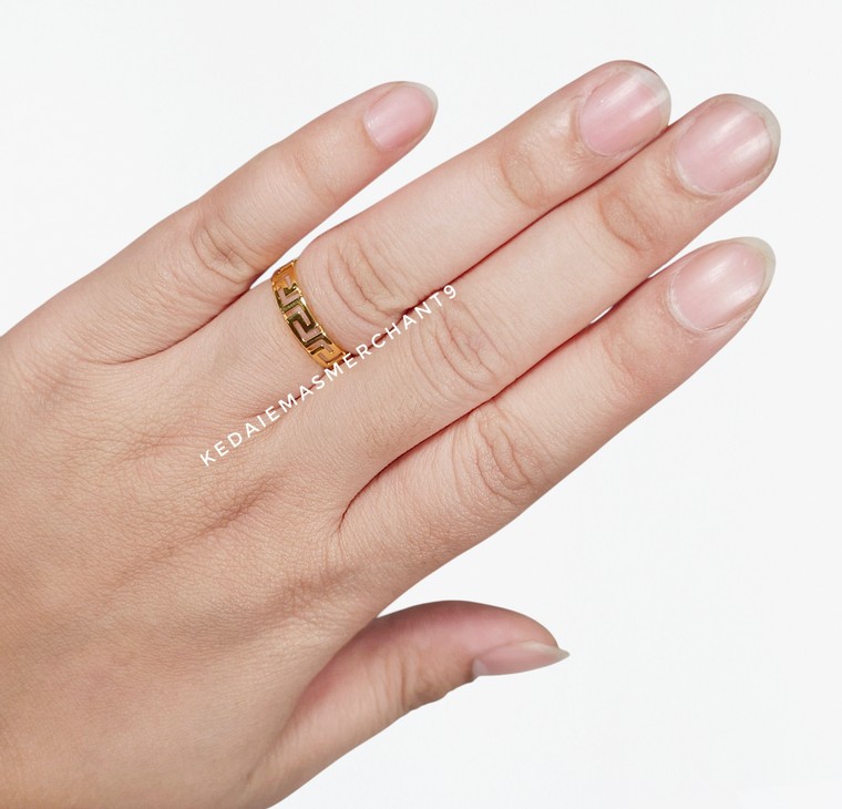 Merchant9 Cincin Emas FD L:0.4CM