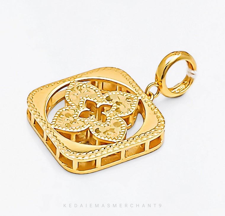 Merchant9 Loket Fleur Leona Petak L:1.5CM