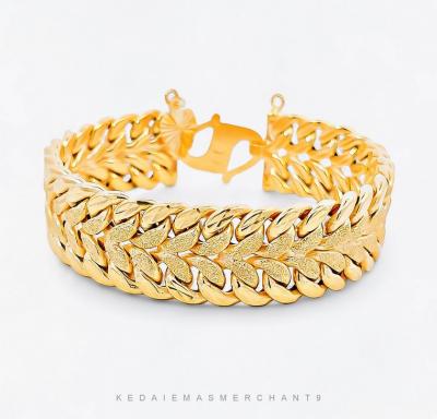 Merchant9 Rantai Tangan Gajah Pasir 2 Layer L:1.5CM