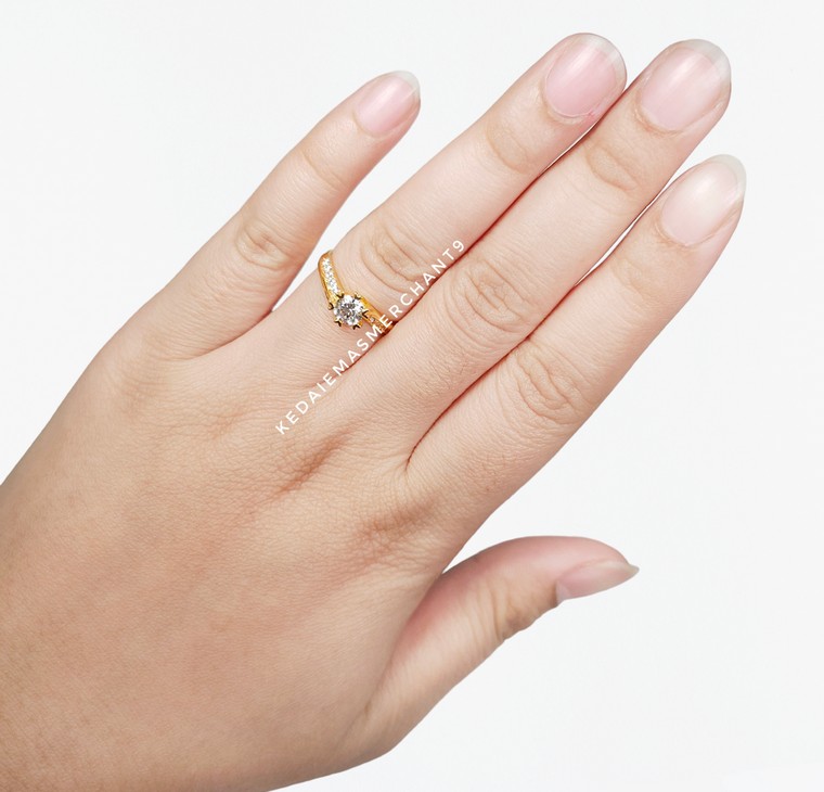Merchant9 Cincin Emas Permata 6020