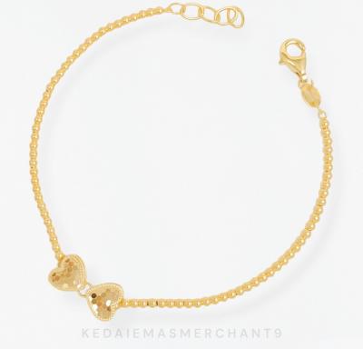 Merchant9 Rantai Tangan Choker Pearl Honeylove Infinity Love