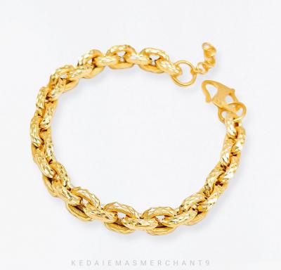 Merchant9 Rantai Tangan Sauh Dimensi Pasir L:0.7CM