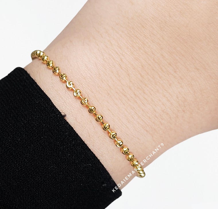 Merchant9 Rantai Tangan Biji Sawi L:0.25CM