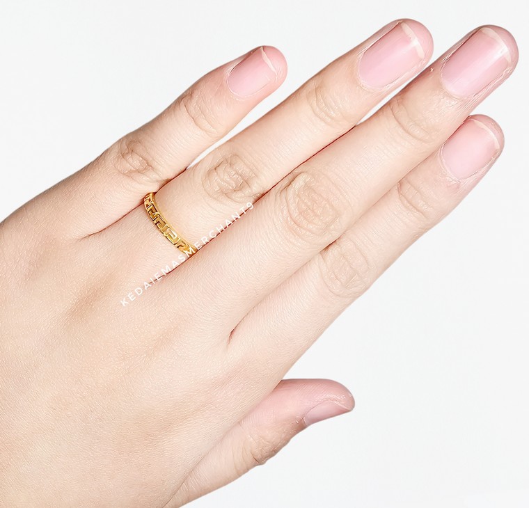 Merchant9 Cincin Emas FD Minimalist