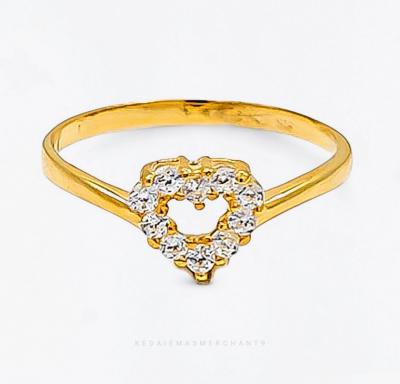 Merchant9 Cincin Emas Love Permata