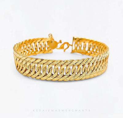 Merchant9 Rantai Tangan Kait 3 Star Pasir L:1.2CM