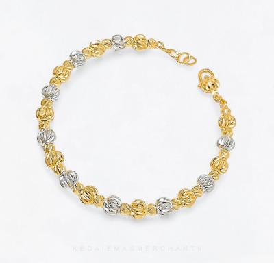 Merchant9 Rantai Tangan Candy Stripe Dimensi Chrome L:0.5CM