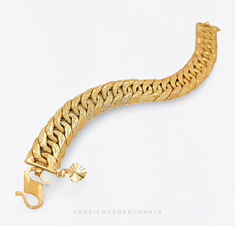 Merchant9 Rantai Tangan Dunhill Kait 2 L:1.2CM