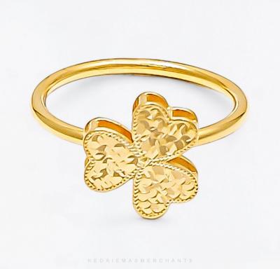 Merchant9 Cincin Emas Leona Clover