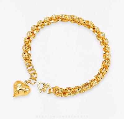 Merchant9 Rantai Tangan Double Kendi Love Gantung L:0.6CM