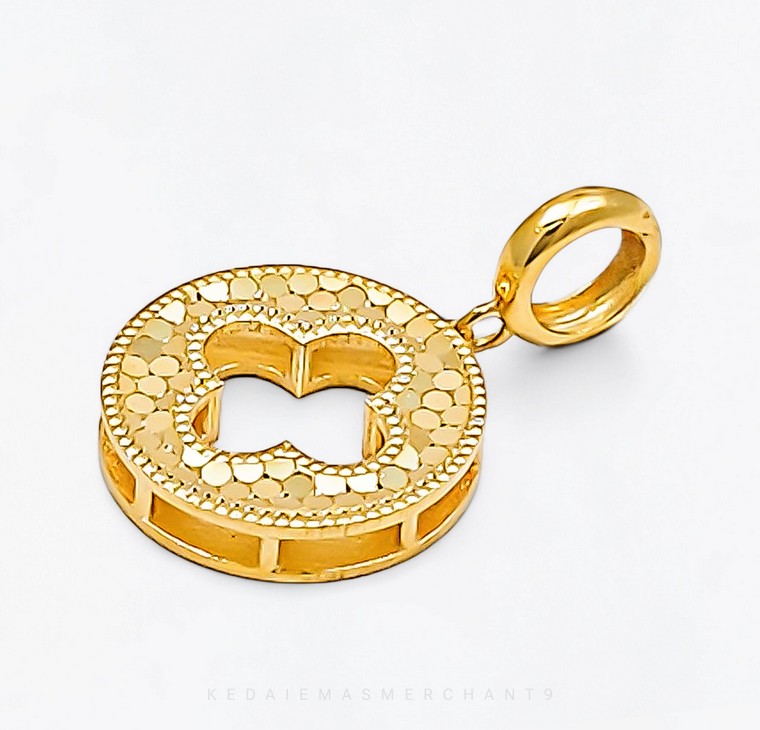 Merchant9 Loket Fleur Honey Circle L:1.3CM