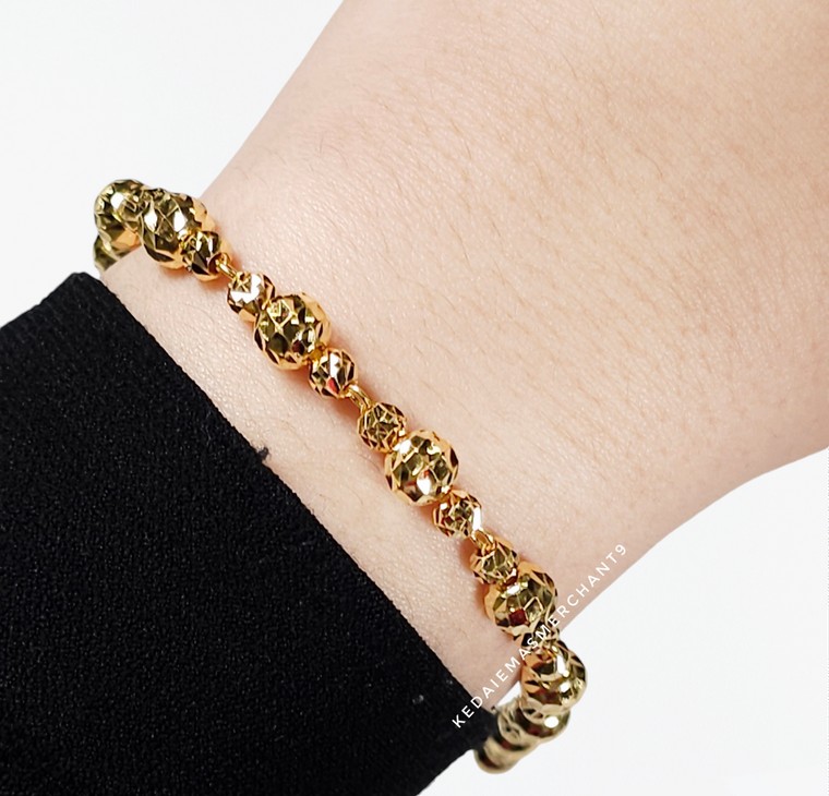 Merchant9 Rantai Tangan Bola Bola Dimensi L:0.6CM